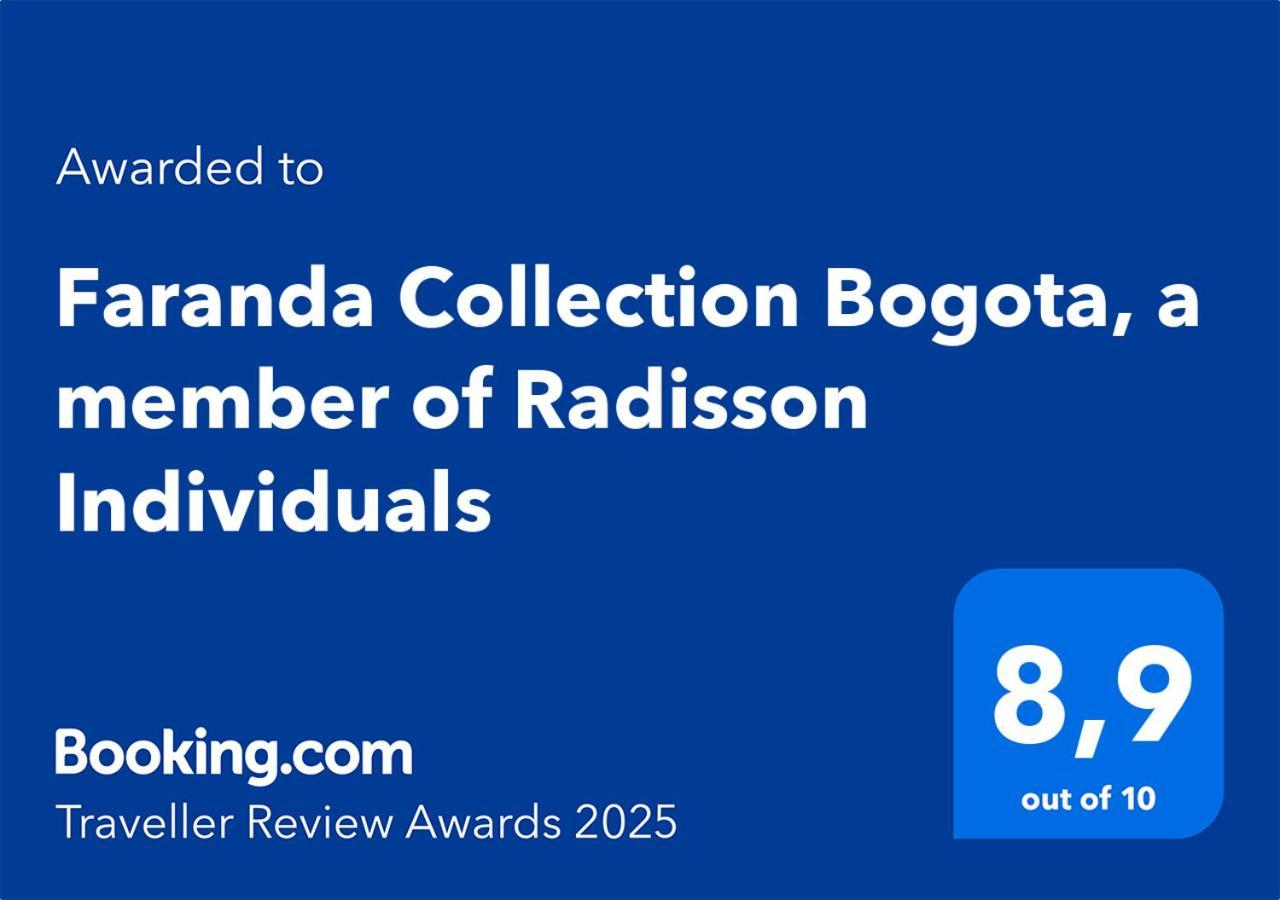 Faranda Collection Bogota, A Member Of Radisson Individuals Hotel Exterior foto